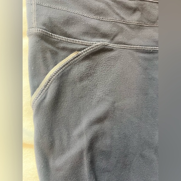 Athleta Gray and Orange Women’s Athletic Workout Exercise Capri Leggings Size XS - Picture 9 of 14